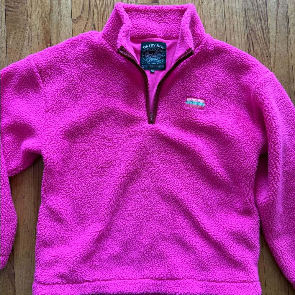 Dairy boy mountain Fleece quarter zip - Picture 7 of 9